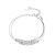 Factory Wholesale Double Layer Ball Bracelet Women's Polished Frosted Lucky Beads Bracelet Simple All-Match Plated S925 Silver Accessories