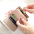 Short Buckle Wallet Women's Korean-Style Tri-Fold Clip Coin Purse Small Fresh Pu Printed Small Floral Wallet Pu