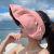 Sun Protection Hat Female UV Protection Vinyl Big Brim Sun Hat Summer Headband Air Top Sun Hat Cover Face Shell-like Bonnet