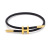 Wire Rope Bracelet 3D Hard Pure Gold Accessory Rope Bracelet Adjustable H Bracelet Titanium Steel Waterproof Bracelet