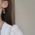 Korean-Style Beautiful Creative Niche Nifty Girl Stud Earrings for Daily Wear Student Minimalist Non-Piercing Earring