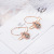 Earrings Women's Korean-Style Fresh Diamond Bee Sweet Short Internet Celebrity Hipster Accessories Ear Hook