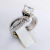 Cao Shi European and American EBay New Elegant Square Zircon Cocktail Party Ring for Both Male and Female Ring Bracelet