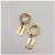 Factory Direct Sales Wholesale Price Non-Mainstream Male and Female Earrings Non-Pierced Ear Clip Blade Eardrops