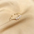 Korean Fashion Pearl Open Index Finger Ring Creative Design Sense Fine Circle Ring Fashion Trendy Bracelet Female 3269