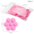 Eyelash Glue Water Cup Grafting Eyelash Auxiliary Tool Plum Blossom Cup Pink Epoxy Water Cup