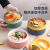 304 Stainless Steel Instant Noodle Bowl Large Capacity Double-Layer Student Dormitory Lunch Box Fast Food Cup Office Worker Portable Lunch Box