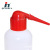 Qinghua 02121 Plastic Wash Bottle Junior High School Chemistry Experiment Science and Education Instrument 250ml Red Bottle Head Cleaning Bottle