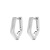 Sterling Silver Simple All-Match Small Ear Ring Women's Korean Temperament Ear Clip Personalized Geometric Earrings