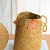 Natural Straw Baskets Flowerpot and Flower Vase Wheat Barley Decoration Dried Flower Nordic Seaweed Knitted Basket