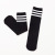 Factory Wholesale Three Bars Students' Socks Spring and Summer Solid Color Middle-Long Stockings Japanese Breathable Stripes Children's Socks