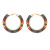 Winter Miyuki Bead Handmade Woven Ear Rings European and American National Style Beaded Large Hoop Earrings for Women