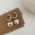 South Korea Pearl Heart Eardrop Earring 2021 New Trendy Women 'S Summer Graceful Online Influencer Niche Design Advanced