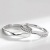 Mobius Factory Direct Sales Ring Ins Couple Adjustable Simple Ring Special-Interest Design Men and Women Couple Rings