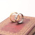 European and American Arc Glossy Couple Ring 6mm Cross-Border Hot Accessories Stainless Steel Ring Punk Jewelry Gift