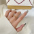 Cutout Heart-Shaped Ring Fashion Special-Interest Design Diamond Ring Simple Graceful Index Finger Ring Female 1887