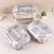 Airuize 6718qy Stainless Steel Lunch Box Insulated Bento Box Portable Partitioned Box Student Three Grid Kids Lunch Box