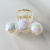 Korean Style Mermaid Pearl Grip Shell Pearls Hair Clip Hairpin Cute Fashion Girl Shark Clip Clip Headwear