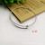 and American Popular Push-Pull Bracelet DIY Metal Telescopic Bracelet Adjustable Steel Wire Hand Ring Factory Supply