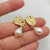 Natural Baroque Pearl Earrings 2019 New Trendy Fashion Normcore Style Bohemian Lighthouse Earrings New