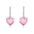Women's Europe and America Cross Border Fashion 10*10 Heart-Shaped Yellow Diamond Pink Diamond One Piece Dropshipping