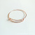 and American Popular Push-Pull Bracelet DIY Metal Telescopic Bracelet Adjustable Steel Wire Hand Ring Factory Supply