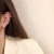 Butterfly Ear Clip without Pierced Ears Female Online Influencer Graceful Mori Super Fairy Ear Clip Simple Cold Style