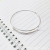 and American Popular Push-Pull Bracelet DIY Metal Telescopic Bracelet Adjustable Steel Wire Hand Ring Factory Supply