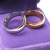 European and American Arc Glossy Couple Ring 6mm Cross-Border Hot Accessories Stainless Steel Ring Punk Jewelry Gift