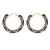 Winter Miyuki Bead Handmade Woven Ear Rings European and American National Style Beaded Large Hoop Earrings for Women