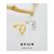 Irregular Knotted Ear Clip Korean Painless Ear Clip Female Cross-Border Brass 18K Gold Plating Couple Clip-on Ear Rings
