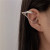 Blogger Recommended Elf Ear Clip to Show Face Small Ear Hanging Line Design Non-Piercing Ear Clip Simple Ear Jewelry