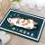 Cute Simple Cartoon Carpet Floor Mat Crystal Velvet Bedroom Kitchen Bathroom Coffee Table Entrance Dirt Trap Mats Support