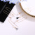 Style Hot Sale Earrings New Simple Fresh Earrings Pearl Tassel Hanging Earrings Long Asymmetric Earrings Wholesale