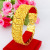 Hard Pure Gold Men's and Women's Simulation Gold Brass Gold-Plated Couple Watch Buckle Gold-Plated Bracelet Bracelet Z