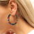 Winter Miyuki Bead Handmade Woven Ear Rings European and American National Style Beaded Large Hoop Earrings for Women