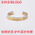 Bracelet Titanium Steel D Home Same Style Accessories 18K Gold Open C- Shaped Stainless Steel Jewelry Narrow DW Bracelet