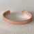 Hot Sale Magnetic Bracelet European and American Jewelry Pure Shiny Side Magnet Open Rose Gold Magnet Wristband