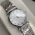 Daifa Langjia Ultra-Thin Fritillary-Face Women's Watch Fine Steel Strap Women's Watch Swiss Quartz Two-Pin Watch