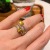 New European and American Retro Lady Pink Diamond Ring Founder 5x5 Fashion All-Match Colored Gems Jewelry Ring Wholesale