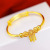 Vietnam Placer Gold Bracelet Female Net Red Sand Gold Simple Cold Style Dreamcatcher Push-Pull Bracelet Wholesale