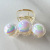 Korean Style Mermaid Pearl Grip Shell Pearls Hair Clip Hairpin Cute Fashion Girl Shark Clip Clip Headwear