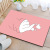 Cute Simple Cartoon Carpet Floor Mat Crystal Velvet Bedroom Kitchen Bathroom Coffee Table Entrance Dirt Trap Mats Support