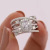 Cao Shi Lazada Hot Sale Accessories Fashion Multi-Circle Winding Zircon Ring European and American Fashion Ladies Ring