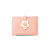 2022 New Fresh Folding Coin Purse Small Korean Style Female Student Flower Buckle Multiple Card Slots Wallet