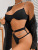 Cross-Border New Arrival Independent Station Foreign Trade European and American Nightclubs Women's Lace See-through Sexy Underwear Three Pieces