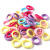 Children's Nylon Candy-Colored Hair Tie 3cm Towel Ring Does Not Hurt Hair Rope Hair Accessories Girls Baby Rubber Band