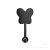 16G the Stainless Steel Rod Micro Inlaid Zircon Mixed Eyebrow Tongue Pin Curved Cartilage Earrings Eyebrow Ring