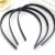 DIY Adult Headband 10mm Two Pin Header Teeth Plastic Headband 1.0cm Toothed Plastic Light Head Buckle Black Blank