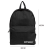 Motarro Monochrome Cloth with Snow Spots Backpack Schoolbag